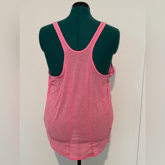 Nike Dri-FIT Pink Swoosh Workout Tank Top Women's Size XL - Picture 2 of 6